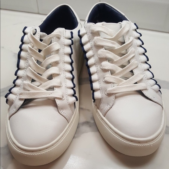 Tory Burch Shoes - Tory Burch LadiesTory Sport Ruffle Leather Sneaker